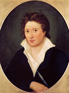 Ritratto di Percy Bysshe Shelley, 1819